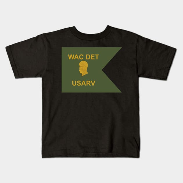 Guidon - WAC DET - USARV Kids T-Shirt by twix123844